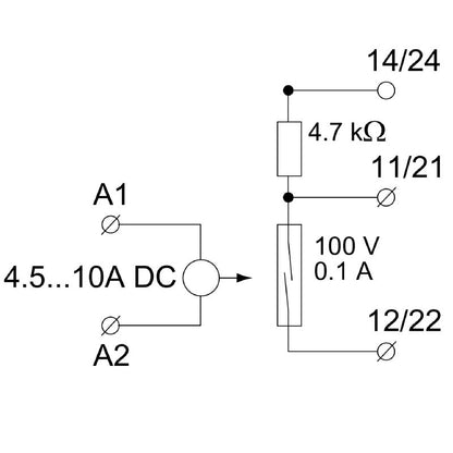8742630000 - DC Current Monitor 4.5-10 A, IP20, 92mm x 15.3mm x 95mm  (Pack of 10)