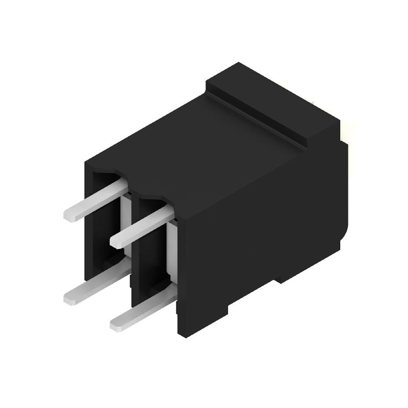 1825640000 - 3.50mm Black Dual-Pole Terminal PCB, 180° Orientation  (Pack of 71)