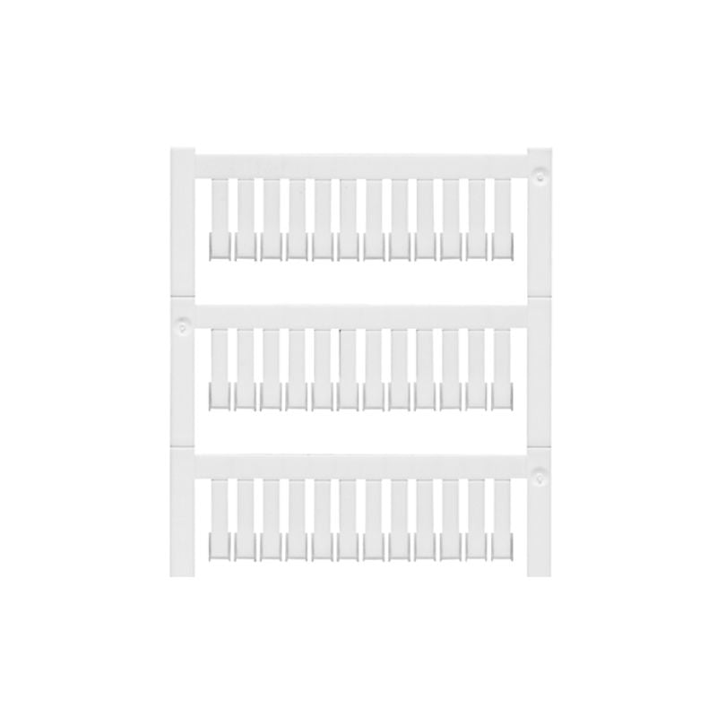 1646630000 - 15x5mm White Terminal Marker Compatible with Weidmueller  (Pack of 480)