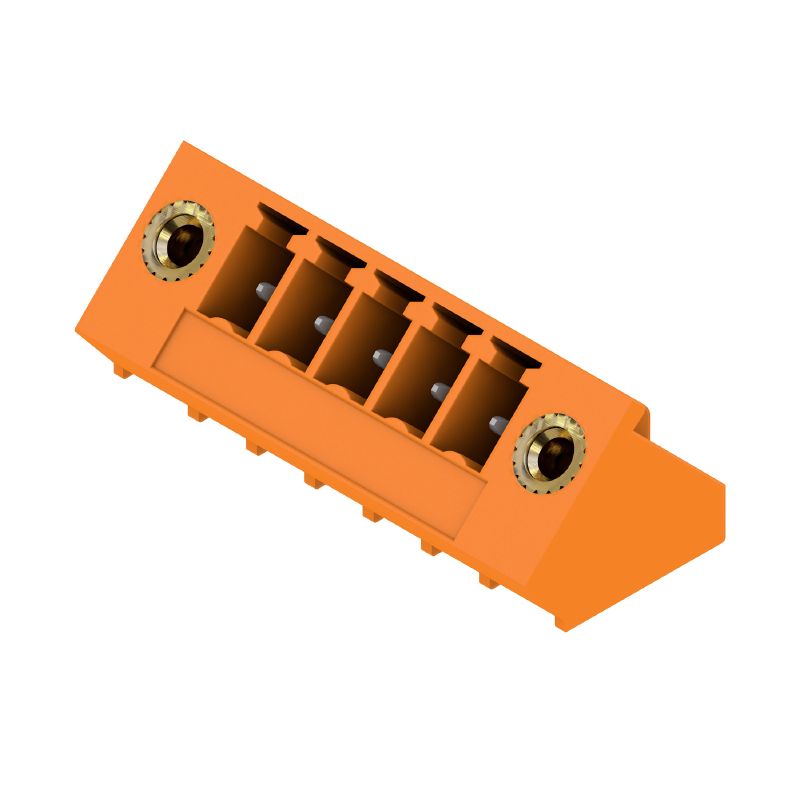 1976770000 - 3.81mm 5-Pole Male Header PCB Connector with Elbow  (Pack of 50)