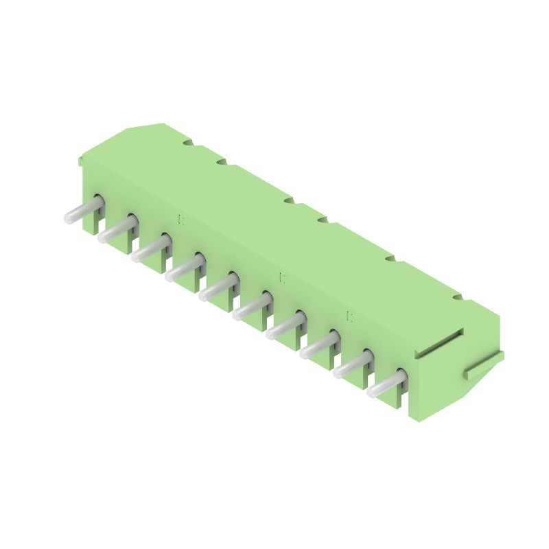 1811480000 - 3.5mm Pitch Printed Circuit Board Terminals, 10 Poles, 90° Angle  (Pack of 100)