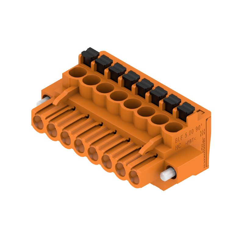 1980700000 - 5.00mm 8-Pole Female PCB Connector with 90° Angle  (Pack of 36)