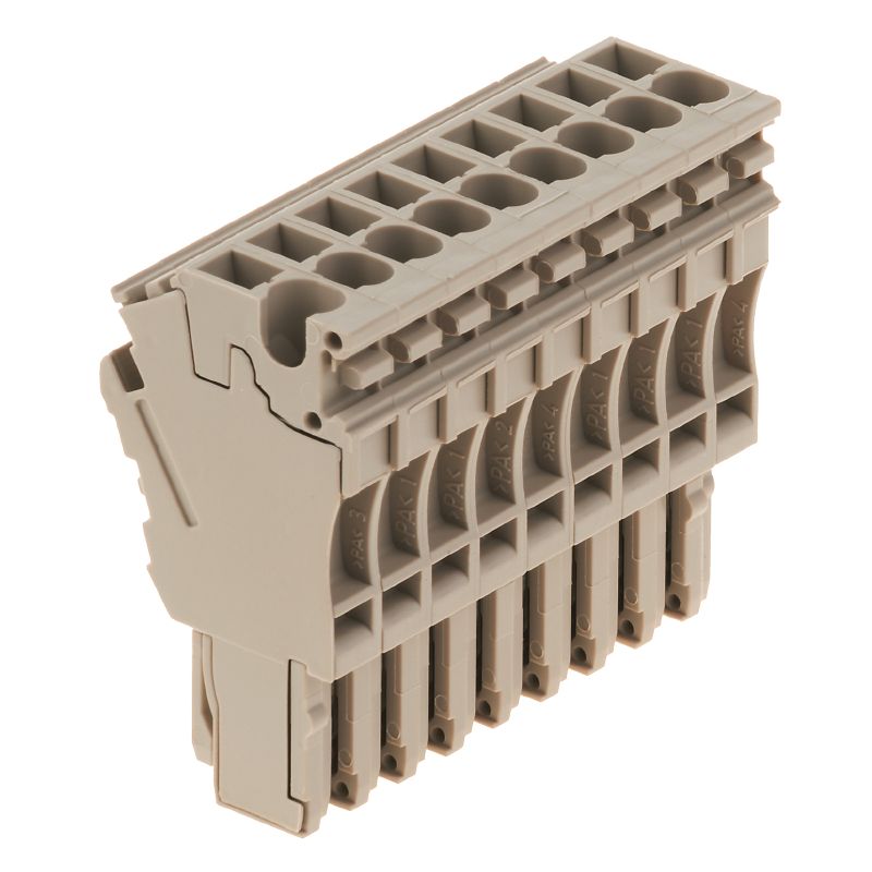 1815270000 - Dark Beige Plug-in Connector with 9 Connection Points  (Pack of 20)
