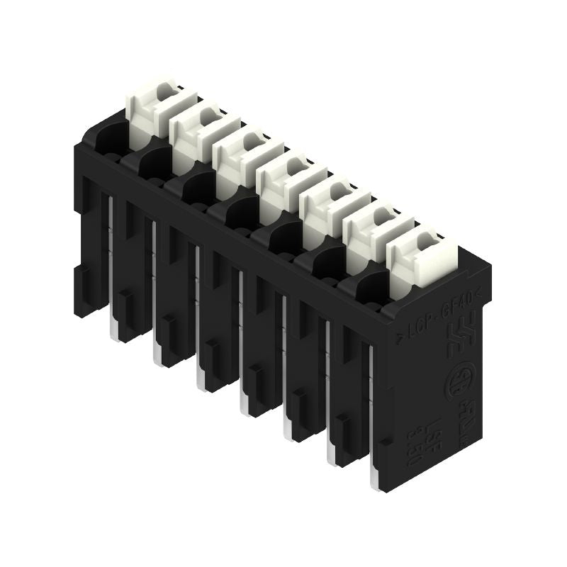1870690000 - 3.50mm Black PCB Terminal, 7 Poles, 180° Orientation  (Pack of 21)
