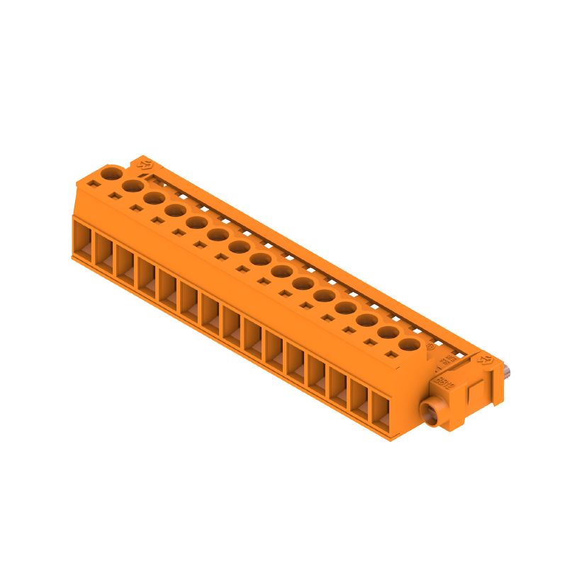 1846340000 - 15-Pole 5.08mm Male Plug PCB Connector, 180° Angle  (Pack of 18)