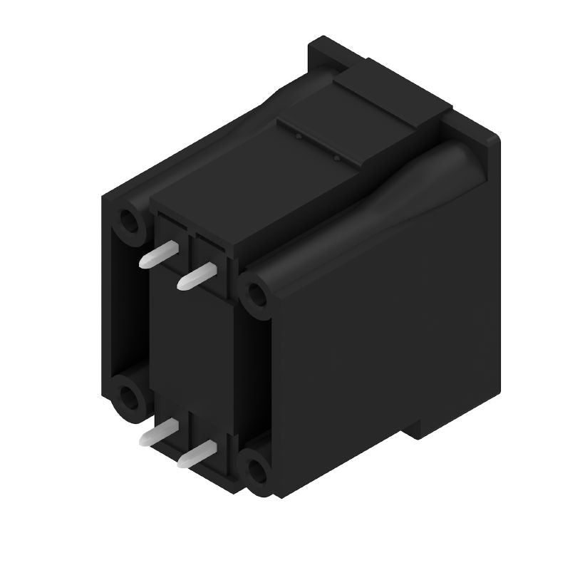 1031460000 - 4-Pole 3.81mm Male PCB Connector with Flange, 180° Angle  (Pack of 50)