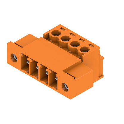 1970930000 - 3.81mm 4-Pole PCB Connector with 180° Angle  (Pack of 50)