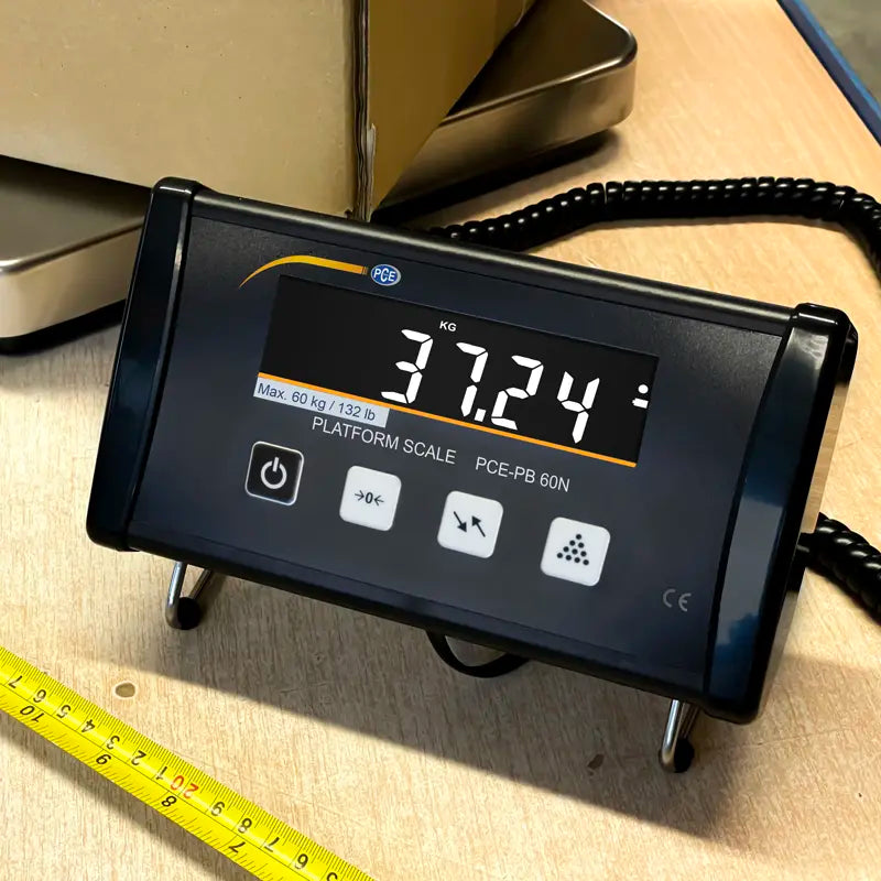 PCE-PB 60N - 60kg Benchtop Scale with USB Interface & ISO Certification