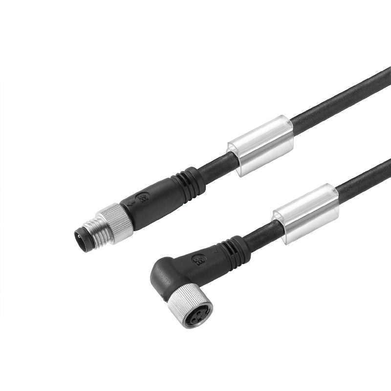 1927180300 - 3m M8 Sensor/Actuator Connecting Line, 4 Poles, PVC Sheath