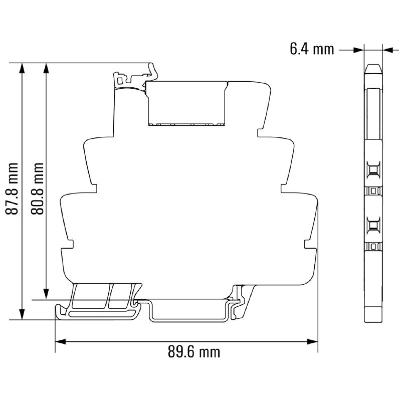 1127150000 - 12V DC Solid-State Relay, 2A with Screw Connections  (Pack of 10)