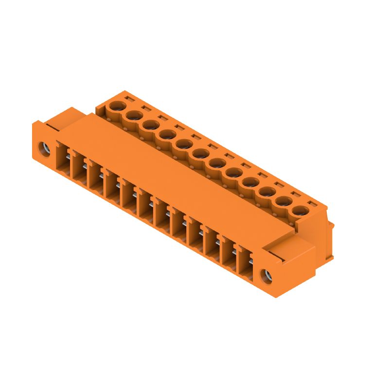 1971020000 - 3.81mm 12-Pole Male PCB Connector, 180° Angle  (Pack of 50)