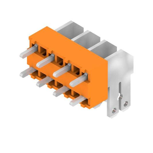 9511430000 - 5mm 4-Pole Tinned Circuit Board Terminal, 90° Angle  (Pack of 100)