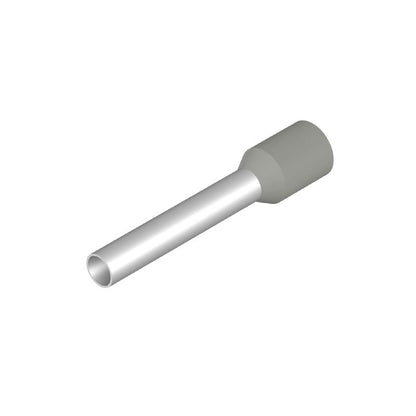 9019210000 - Grey Wire End Ferrule, 4.8mm Collar, 26mm Length  (Pack of 100)