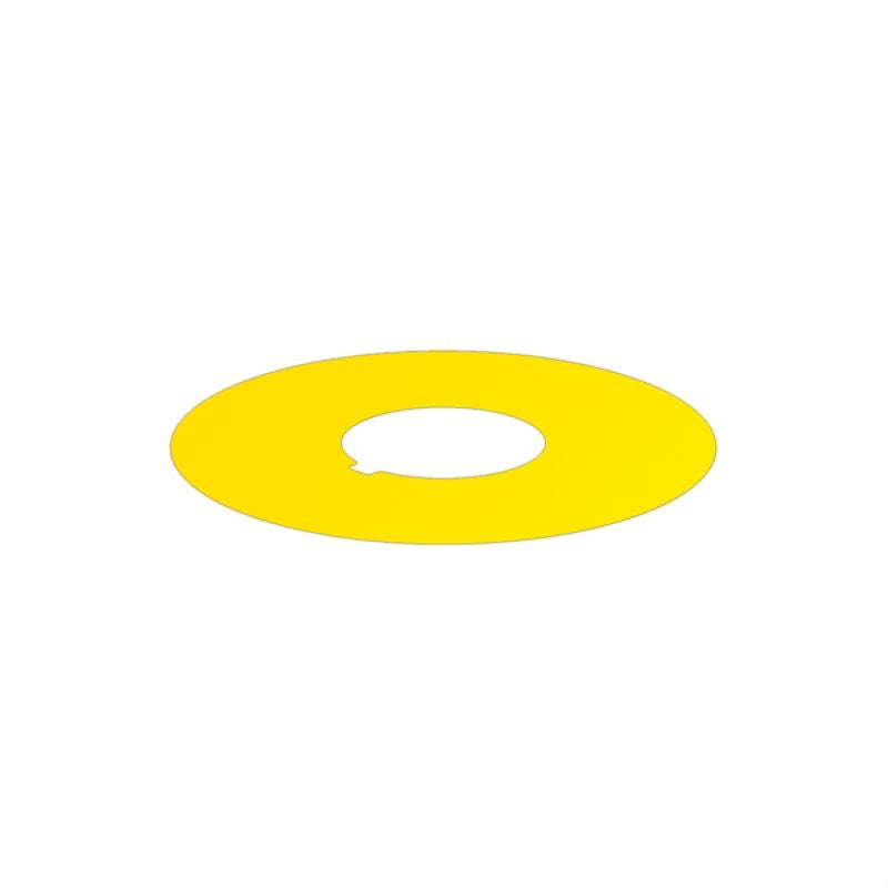 2497030000 - 60mm Yellow Self-Adhesive Device Marker, Halogen-Free  (Pack of 100)