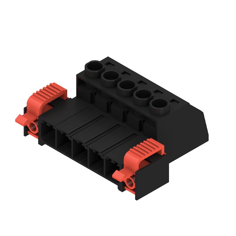 1950910000 - 7.62mm 5-Pole Male PCB Connector with 180° Angle  (Pack of 50)