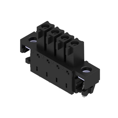 1029280000 - 4-Pole 3.81mm Black PCB Connector with Inverted Flange  (Pack of 50)