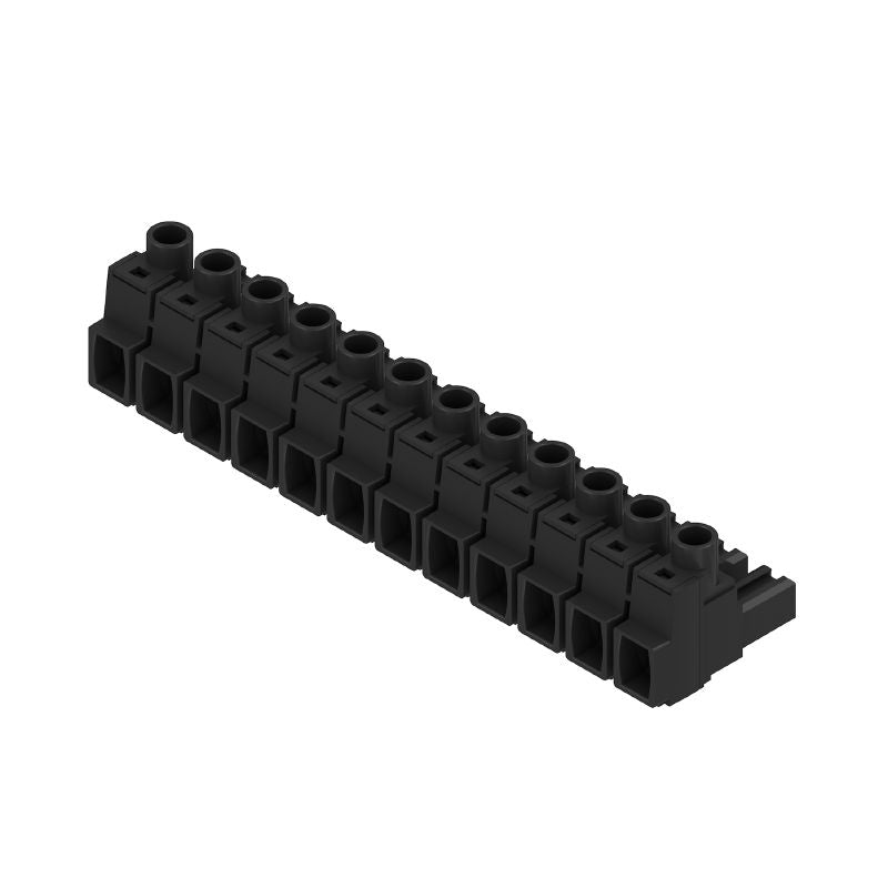 1059670000 - 7.62mm PCB Female Connector with 12 Poles and 180° Angle  (Pack of 18)