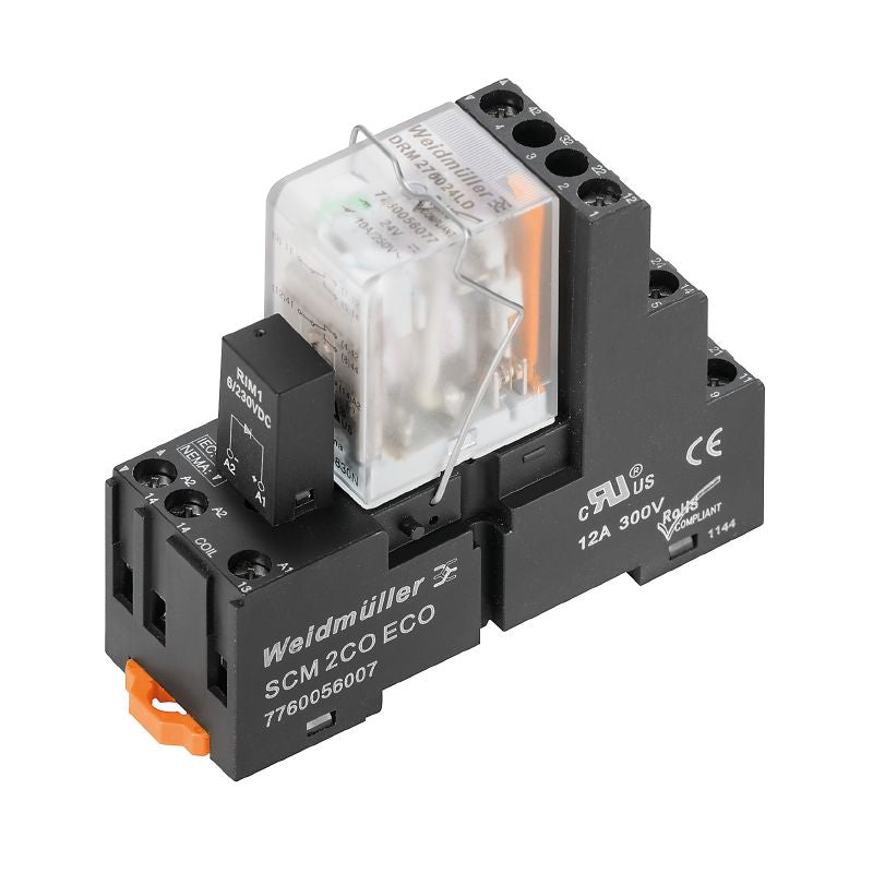 1542390000 - 230V AC Relay Module with Dual Contacts  (Pack of 10)