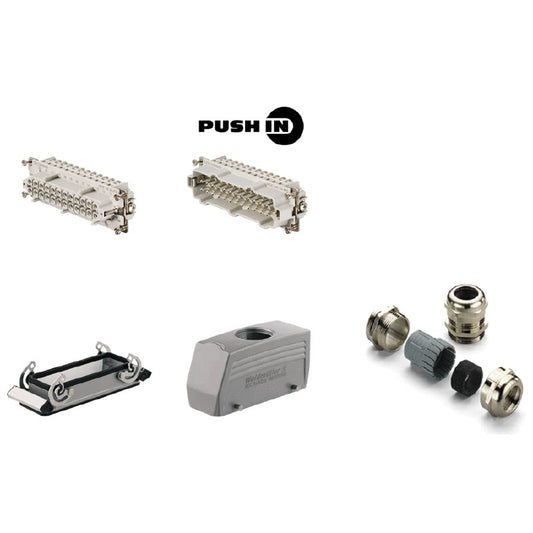1061800000 - Heavy-Duty 24-Pole Connector Kit with IP65 Protection