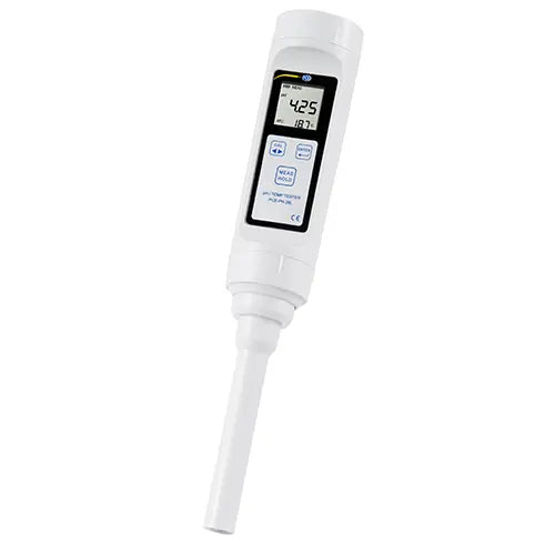PCE-PH 28L - Digital pH Meter with Flat Electrode & Temperature Compensation