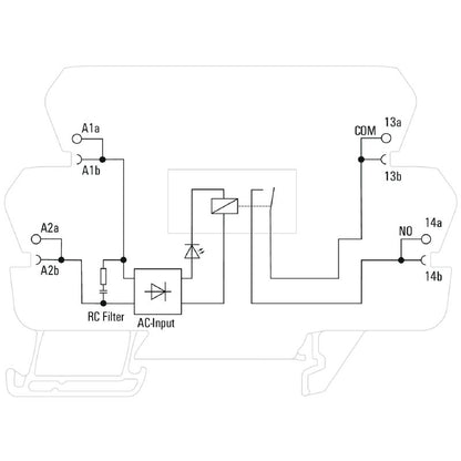 2773810000 - 120V AC Relay Module with 1NO Contact  (Pack of 10)