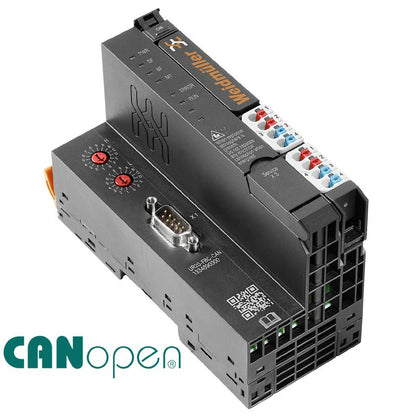 1334890000 - IP20 Remote I/O Coupler, 76mm x 120mm, CANopen Compatible