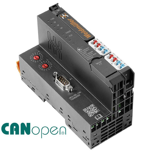 1334890000 - IP20 Remote I/O Coupler, 76mm x 120mm, CANopen Compatible