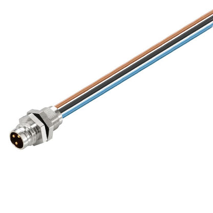 1467590000 - RoHS Compliant 0.2m M8 Connector, 8 Poles, Straight Pin
