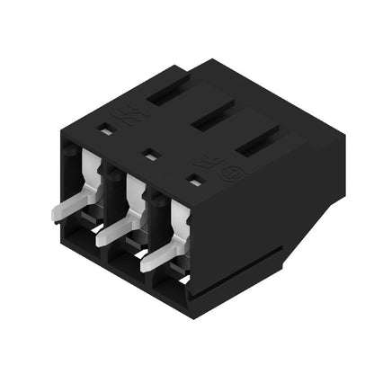 1067540000 - 5mm Pitch Angled Circuit Board Terminal, 3 Poles, Black  (Pack of 114)