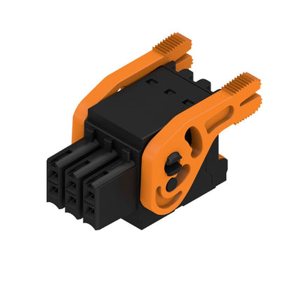 1375720000 - 3.5mm 6-Pole Female Connector with 180° Push-In Design  (Pack of 85)