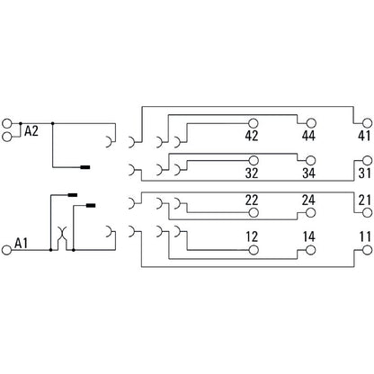 7760056264 - 4 CO Eco Relay Socket, 6A, -40°C to 70°C Temperature Range  (Pack of 10)
