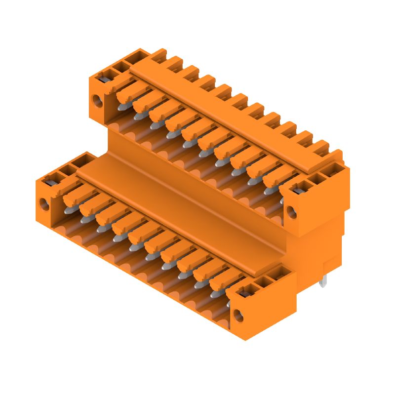 1669660000 - 3.50mm 22-Pole THT Connector with Flange and 90° Angle  (Pack of 10)