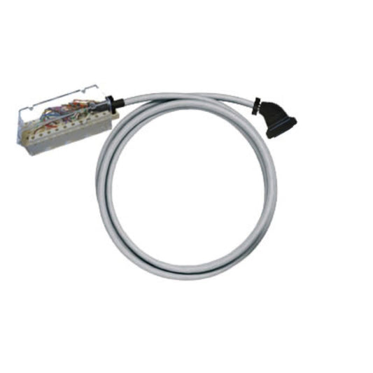 7789380025 - 2.5m LiYY Cable with SCHNEIDER & FLAT Connectors