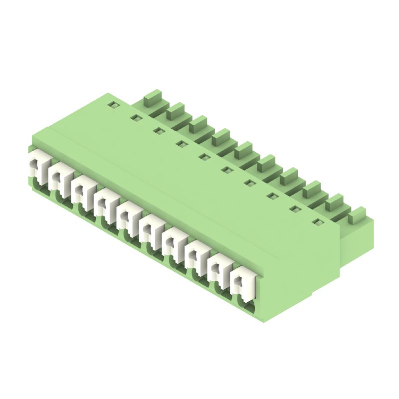1969550000 - 3.81mm PCB Connector, 10 Poles, 180° Orientation, 50 Pack  (Pack of 50)