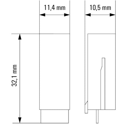 8869670000 - RIDERSERIES 24-60V DC LED Module with Plug-In System  (Pack of 10)