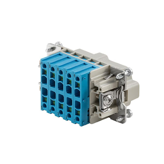 2535120000 - 10-Pole 500V Female Electrical Connector for Durable Installations