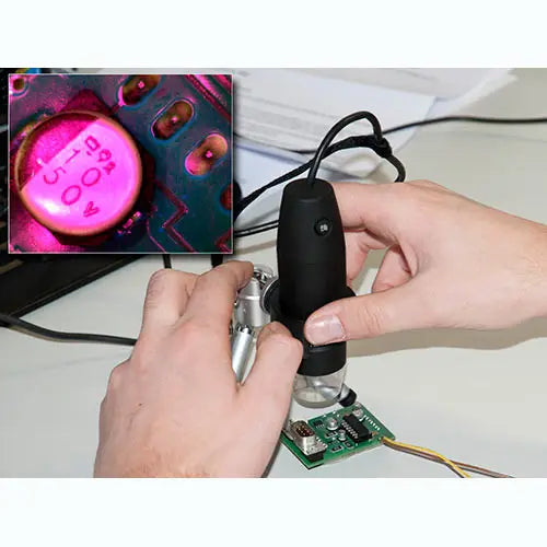 PCE-MM 200UV - USB UV Microscope with 200x Magnification and LED Illumination
