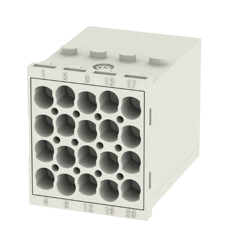 1428910000 - 20-Pole Signal Module, 500V/16A Crimp Connection