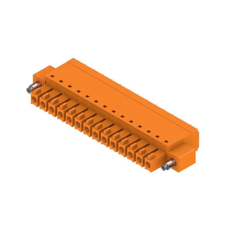1970730000 - 14-Pole PCB Connector, 180° Angle, PUSH IN, RoHS Compliant  (Pack of 50)