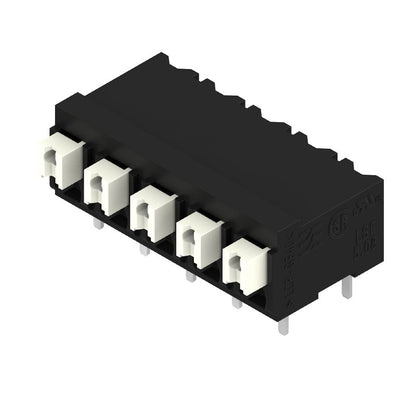 1876190000 - 5-Pole Black PCB Terminal with 5.08mm Spacing and PUSH IN Mechanism  (Pack of 265)