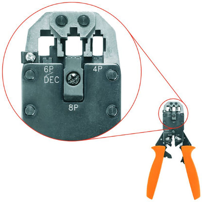 9008120000 - WE/DEC Crimping Tool for 4-, 6-, & 8-Pole Connectors