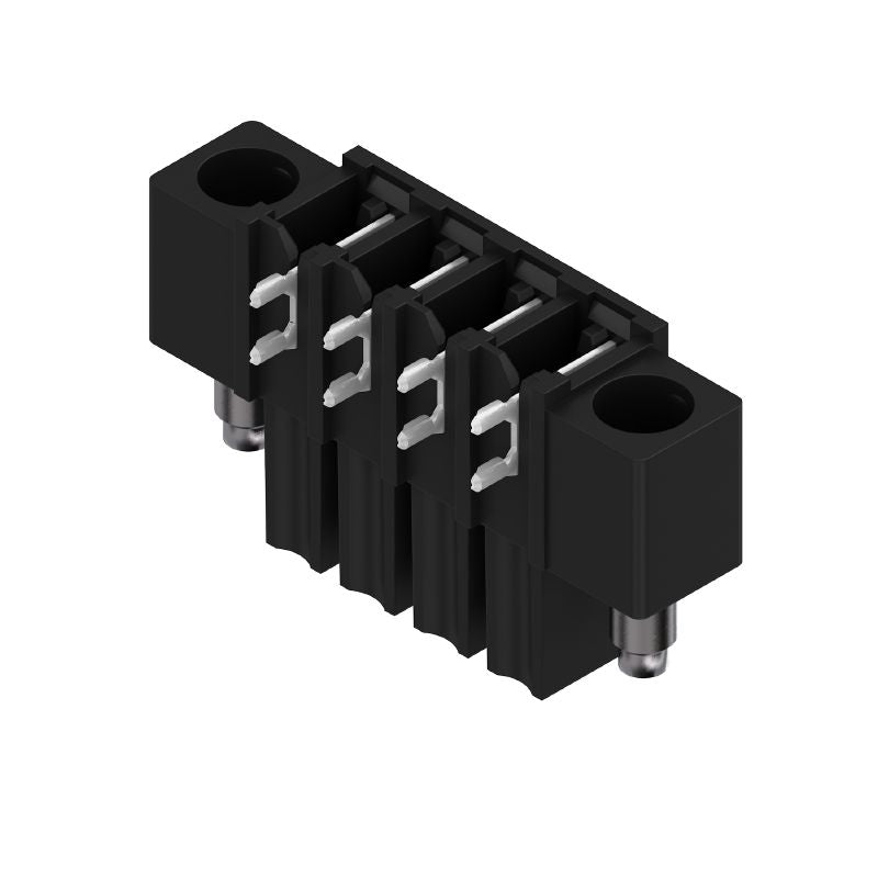 1975710000 - 3.81mm 4-Pole Female Header PCB Connector, Tinned Black  (Pack of 50)