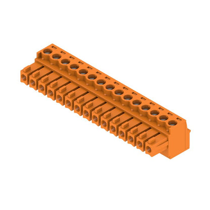 1940860000 - 3.81mm 15-Pole PCB Female Connector, 180° Orientation  (Pack of 50)