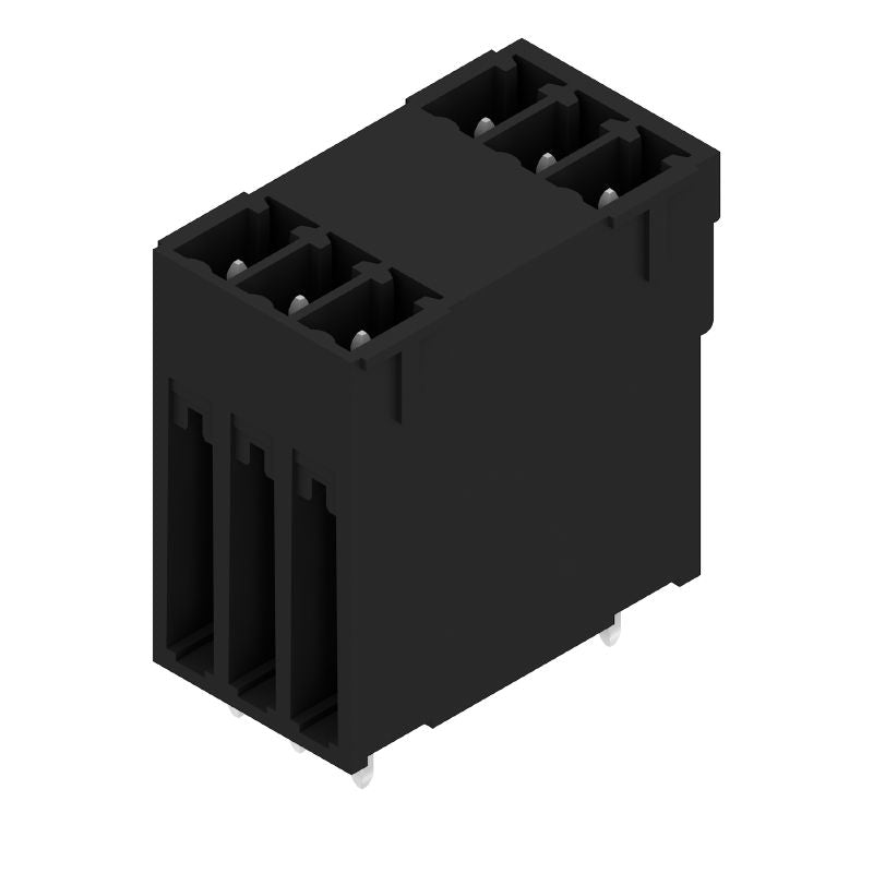 1030960000 - 3.81mm 6-Pole Male PCB Connector in Black Box Packaging  (Pack of 50)