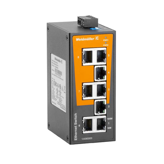 1240900000 - 8-Port Unmanaged Network Switch, IP30 Protection