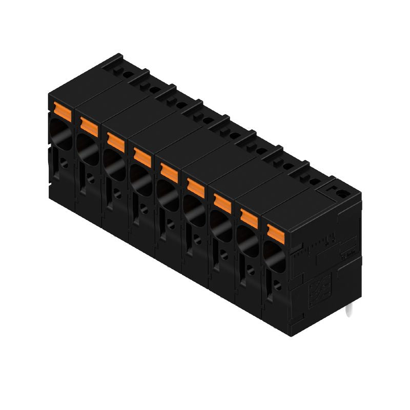 2473070000 - 9-Pole 7.50mm PCB Terminal Connector, 90° Angle, Black  (Pack of 30)