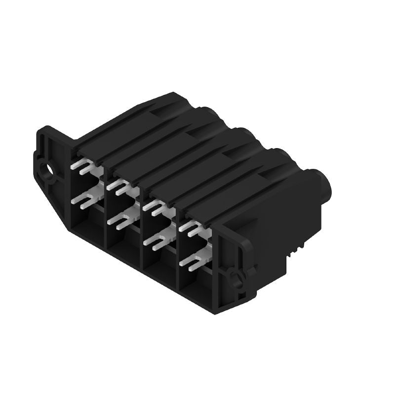 1047310000 - 15mm Pitch Black PCB Terminal, 90° Connection, 4 Poles  (Pack of 10)