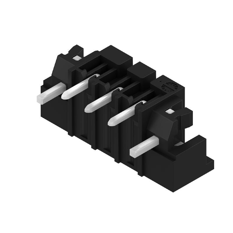 1863680000 - 3-Pole 3.81mm PCB Connector with Elbow, Tinned Pins  (Pack of 50)