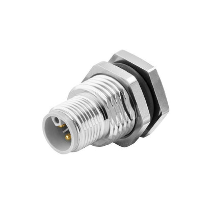 2830800000 - Gold-Plated M12 Connector, 16A, IP67 Protection