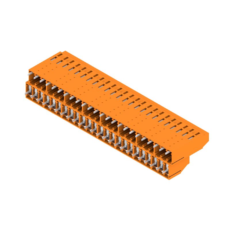 1977680000 - 5.08mm Pitch PCB Terminal with 48 Poles, Orange  (Pack of 10)